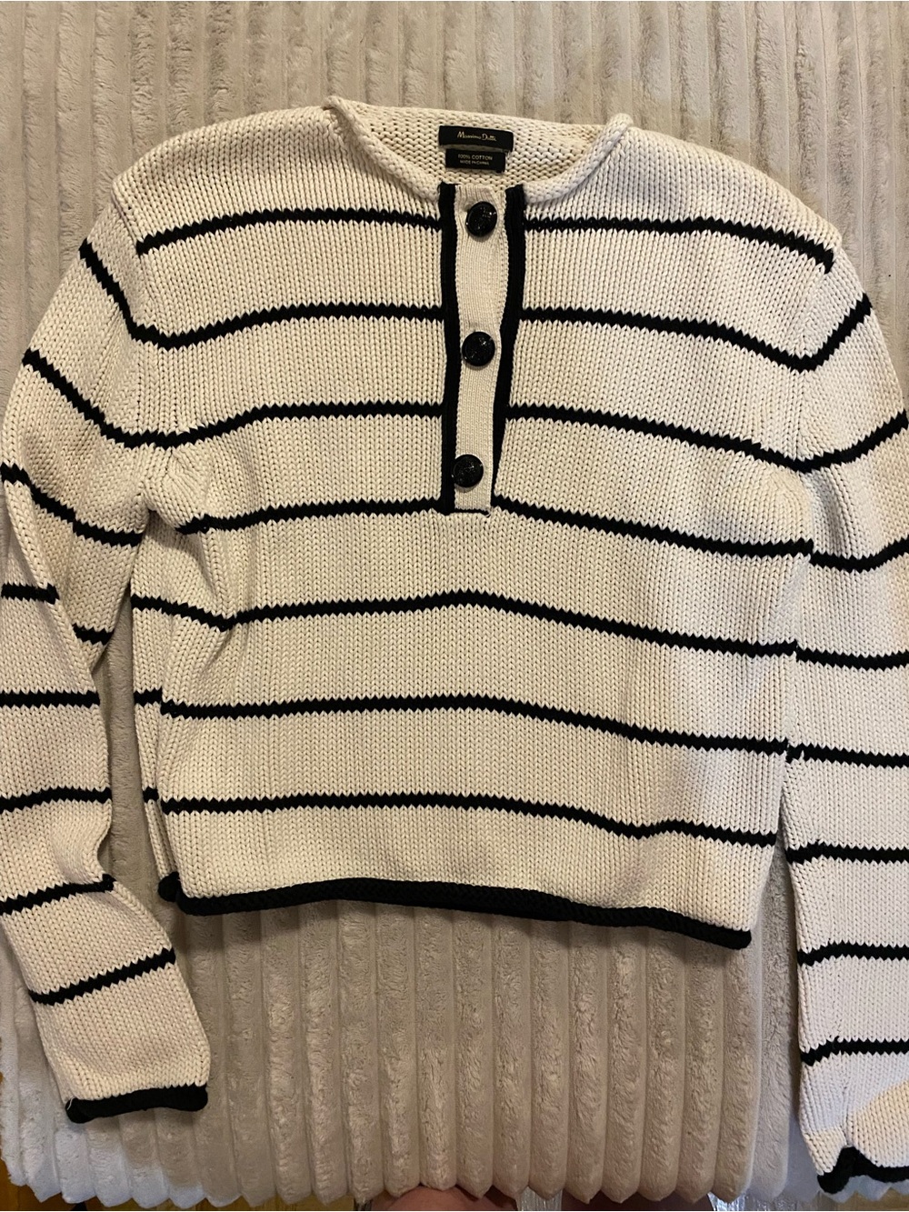 Massimo Dutti Knitted Sweater S